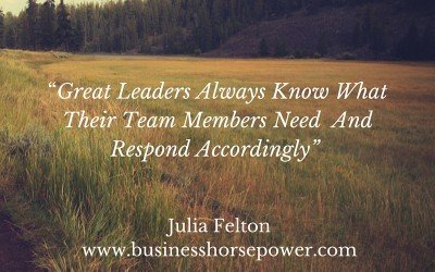 What Great Leaders Know…….