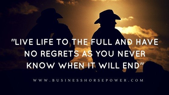 Are You Living A Life Of No Regrets?