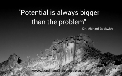 Potential Is Always Bigger Than The Problem
