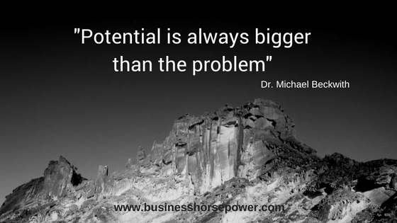 Potential Is Always Bigger Than The Problem
