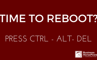 Is It Time For A Reboot?