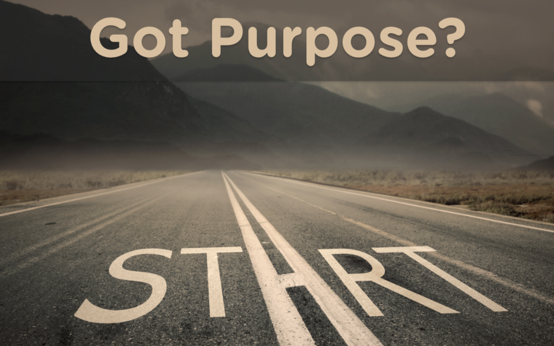 Purpose is one of the 5 P's