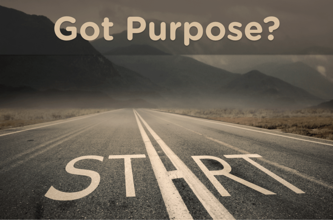 Purpose is one of the 5 P's