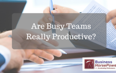 Are Busy Teams Really Productive?