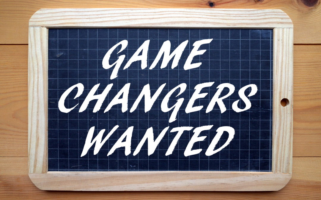 Game Changers Wanted Written on a Board