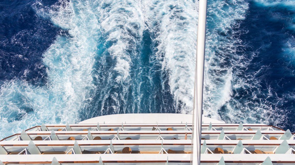 Wake of a Boat