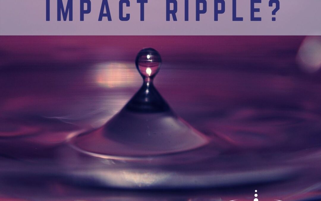 Impact Ripple In the Water