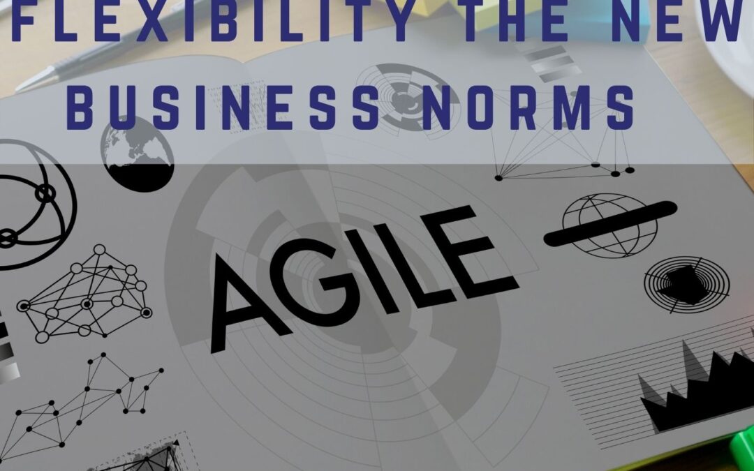 Piece of paper with the word agile on it