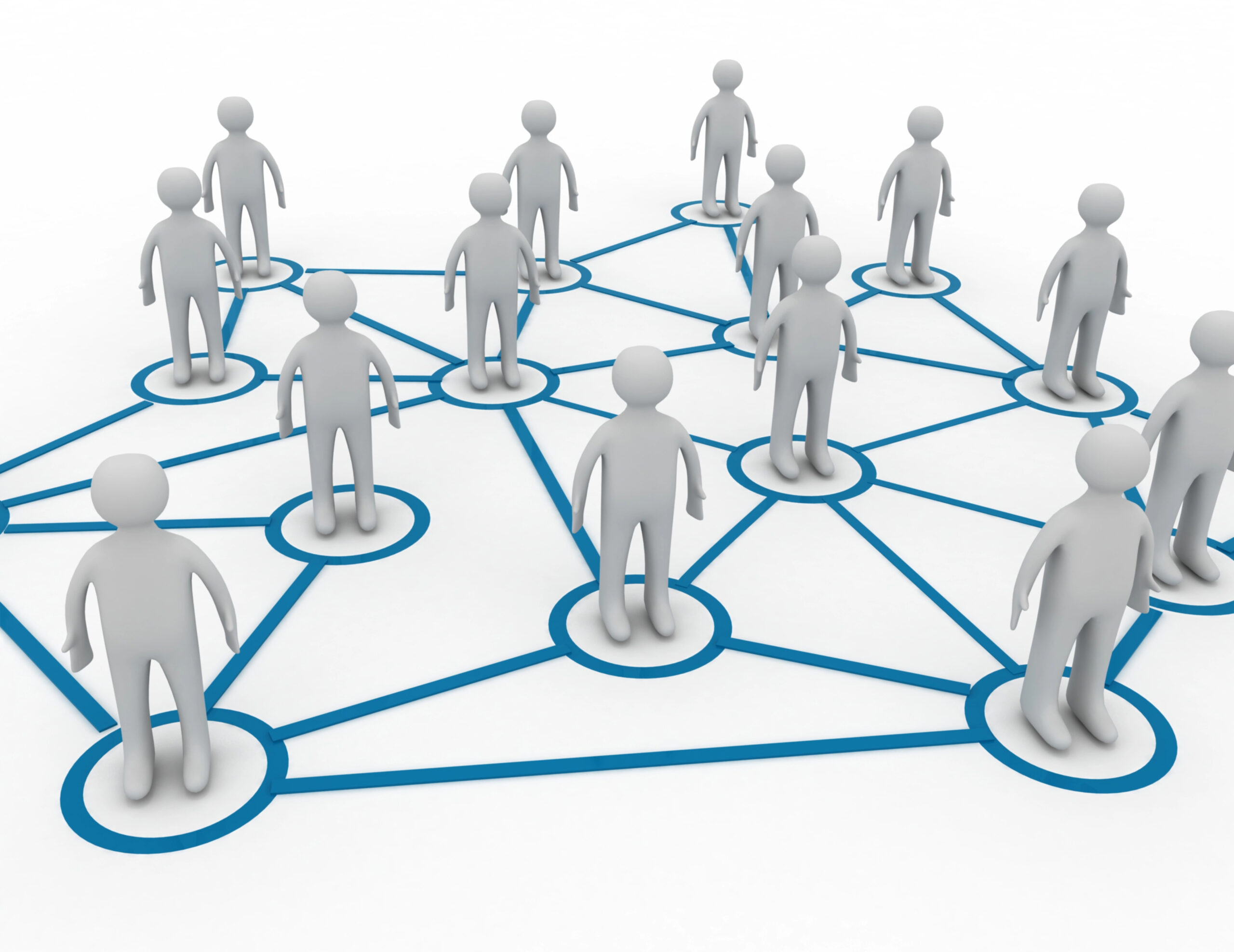 people all connected together